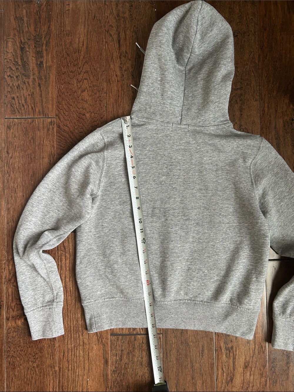 Polo by Ralph Lauren Gray Logo Hoodie - Women’s SMALL Pullover Sweatshirt - Picture 5 of 6